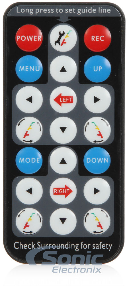 Vehicle Specific Package: Rearview Mirror & DVR + Bar Mount Back-Up Camera Image 8
