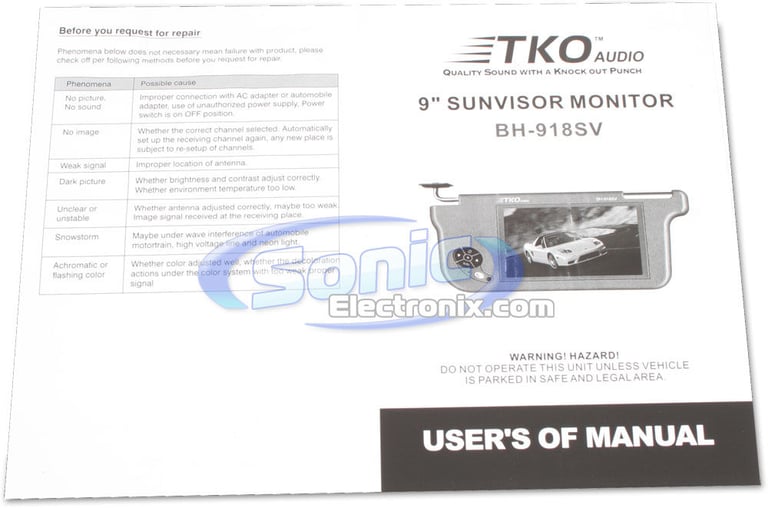 TKO Audio BH-918SV (Gray) Image 7