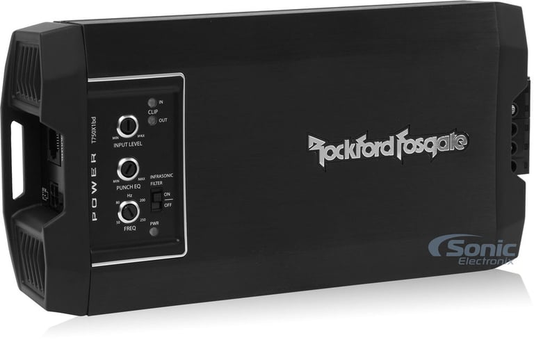 Rockford Fosgate Power T750X1bd - Open Box, Great Image 2
