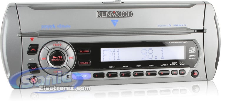 Kenwood Marine Package with KTS-MP400MR Stereo + KTS-RC100MR Remote Image 2