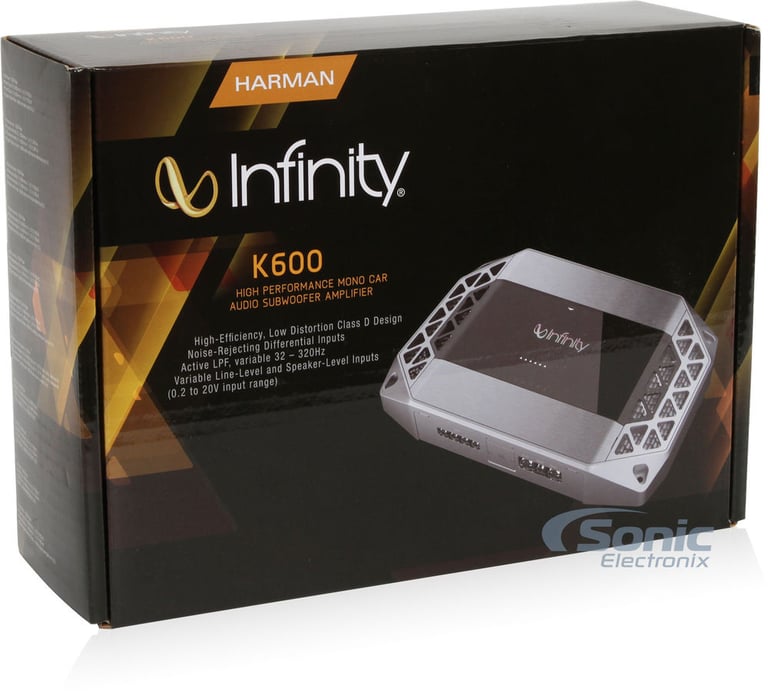 Infinity K600 Kappa Series Amplifier (Open Box) Image 6
