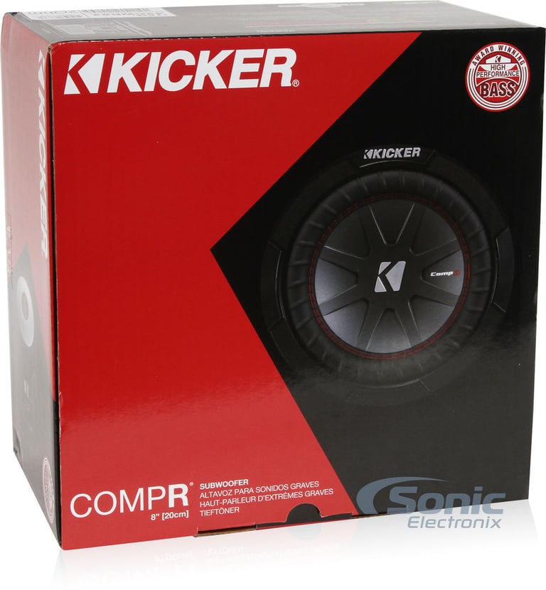 Kicker CompR CWR82 (43CWR82) Damaged Packaging Only (New) Image 6