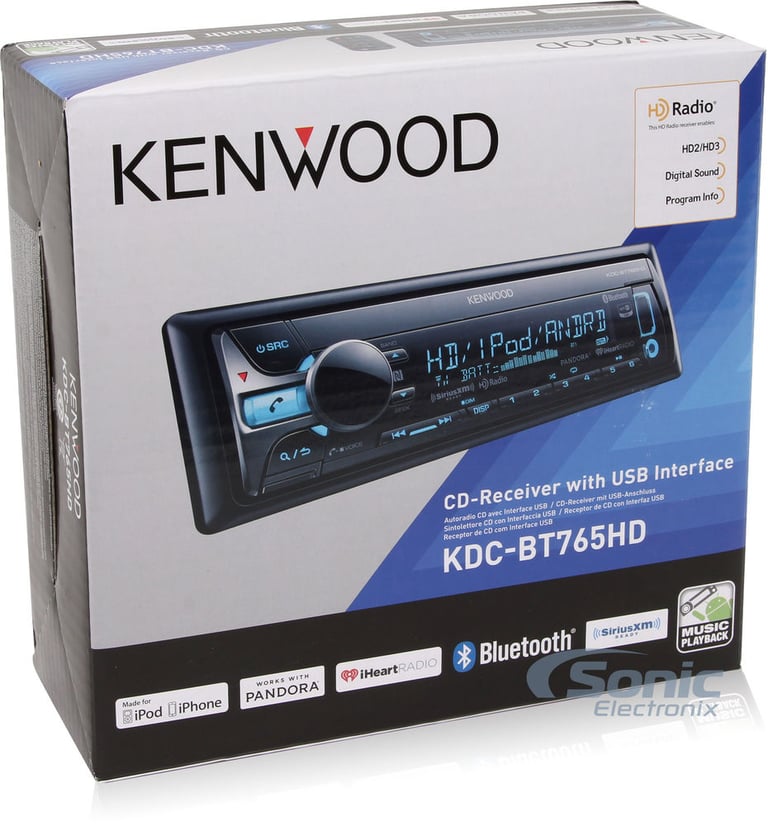 Kenwood KDC-BT765HD Image 9