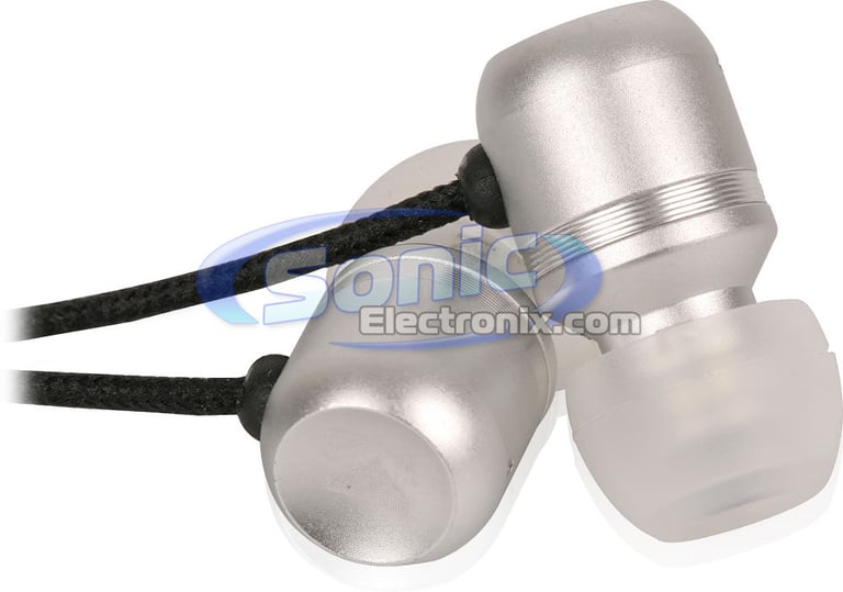 Kicker 09EB101S (Silver) Premium In-Ear Headphones with Comply Foam Eartips Image 1