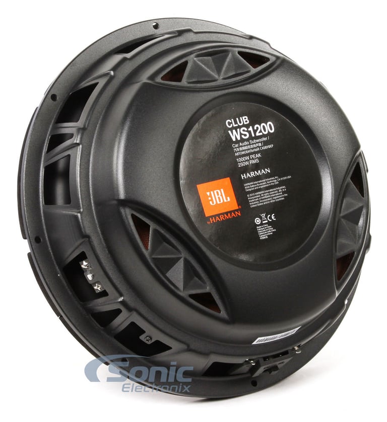 JBL Club WS1200 BLK (CLUBWS1200BLK) - Open Box, Good Condition (Used) Image 5