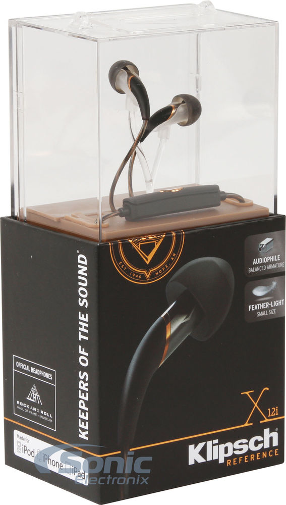 Klipsch Reference X12i + FiiO X1 (Gold) Image 16