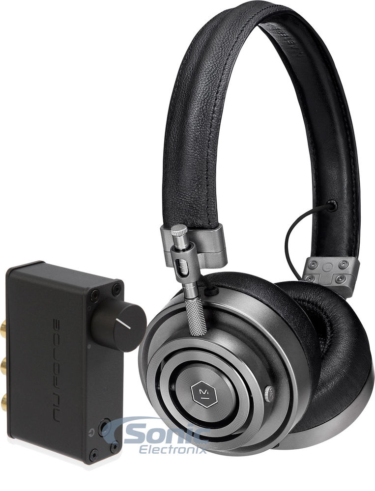 Master & Dynamic MH30 G1 (Gunmetal) + NuForce Icon uDAC-3 (Black) Image 1