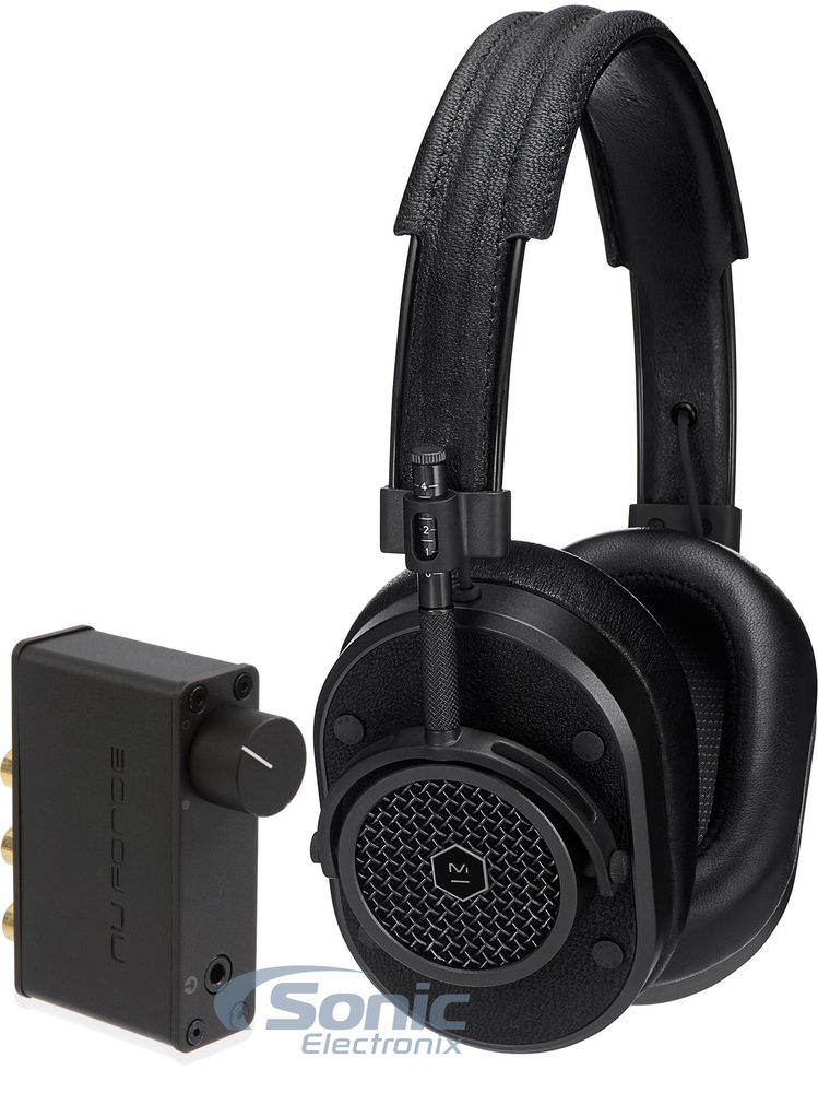Master & Dynamic MH40 B1 (Black/Black) + NuForce Icon uDAC-3 (Black) Image 1