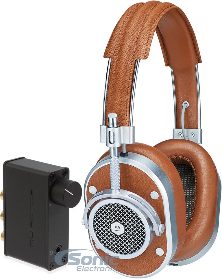 Master & Dynamic MH40 S2 +  NuForce Icon uDAC-3 (Black) Image 1
