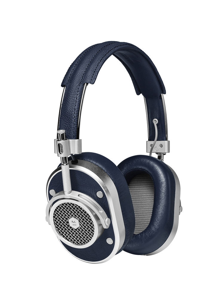 Master & Dynamic MH40 (Navy/Silver) + NuForce Icon uDAC-3 (Black) Image 2