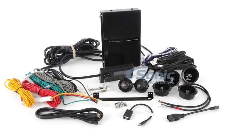 Clarion Z3 Hi-Res Digital Sound Processor & Tweeters (Open Box) Image 17