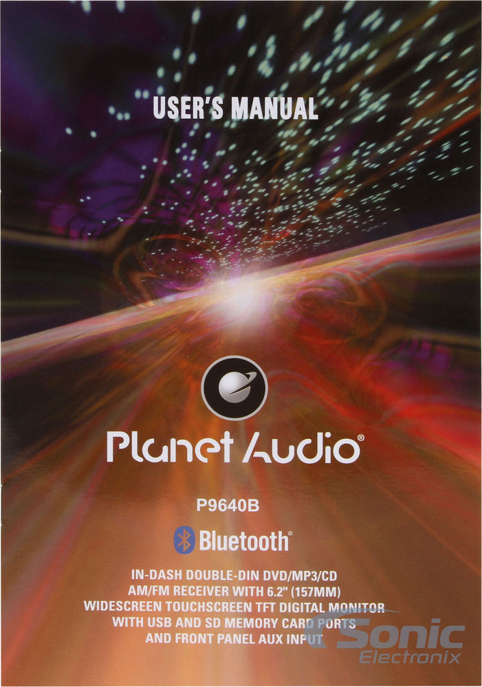 Planet Audio P9640BRC Stereo with Free Backup Camera! - Open Box, Very Good Condition (Used) Image 14