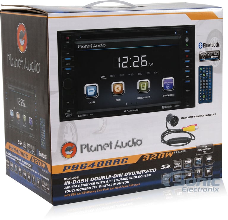 Planet Audio P9640BRC Stereo with Free Backup Camera! Image 16