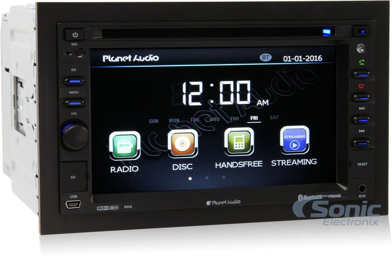Planet Audio P9640BRC Stereo with Free Backup Camera! Image 2