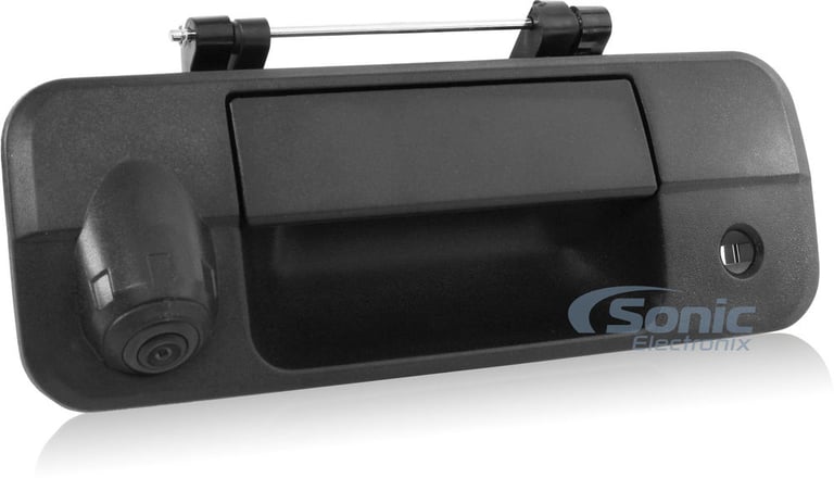 Crimestopper Rear View Mirror + Tailgate Camera for 2007-2013 Toyota Tundra Image 2