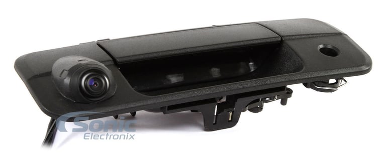 Crimestopper Rear View Mirror + Tailgate Camera for 2007-2013 Toyota Tundra Image 3