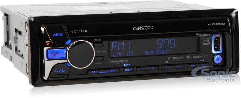 Kenwood eXcelon KDC-X500 (Open Box, Complete) Image 2