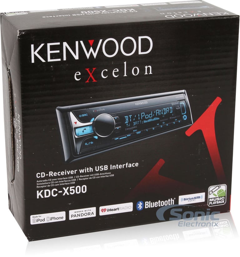 Kenwood eXcelon KDC-X500 Image 10