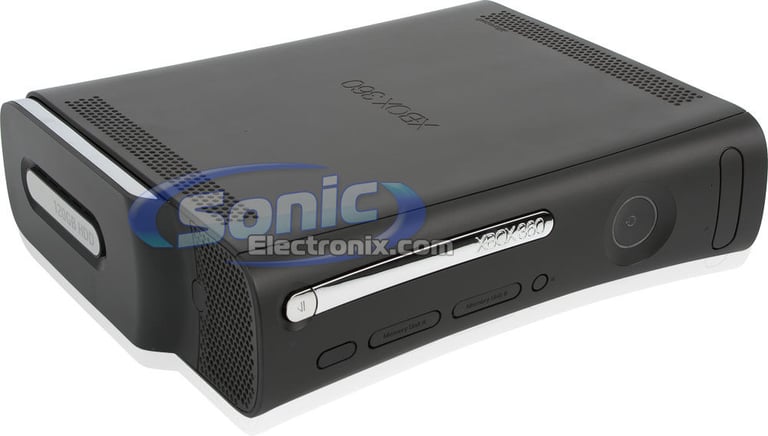 Microsoft XBOX 360 Elite System (Black) Refurbished  Image 4