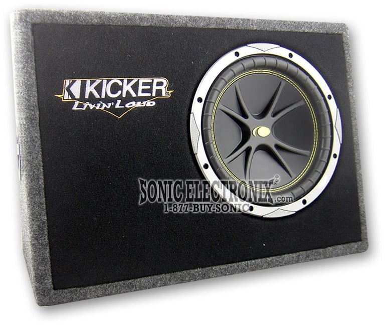 Kicker TC10 -- 4 Ohm 10" Comp Vented Truck Enclosure 05TC10 Image 1