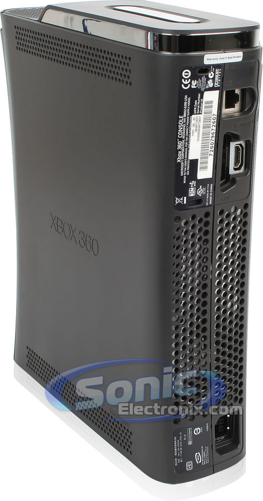Microsoft XBOX 360 Elite System (Black) Refurbished  Image 3