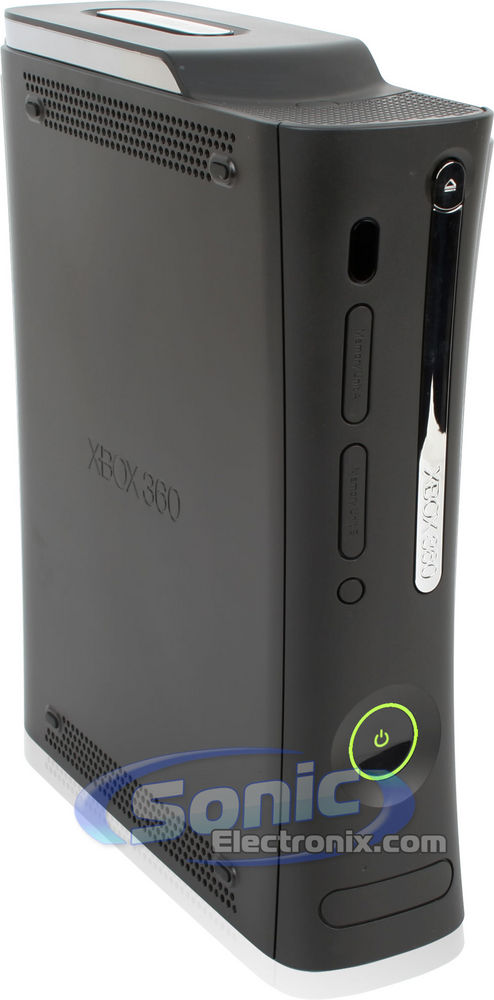 Microsoft XBOX 360 Elite System (Black) Refurbished  Image 2