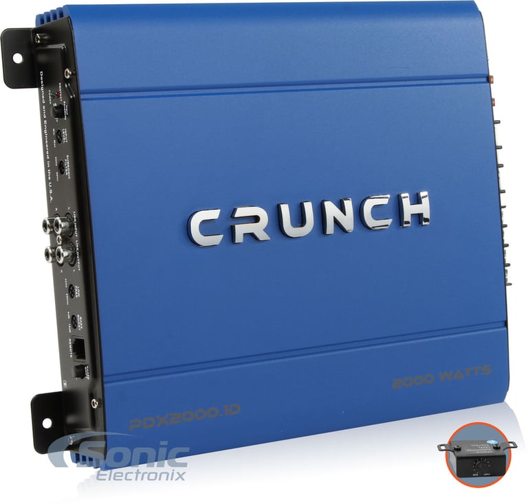 Crunch 1-ohm Stable Class D Monoblock - PDX-2000.1D Image 1