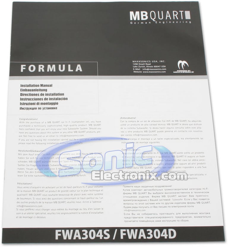 MB Quart FWA 304S Image 4
