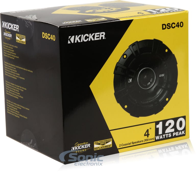 Kicker DSC40 (43DSC404) (Open Box, Great) Image 7