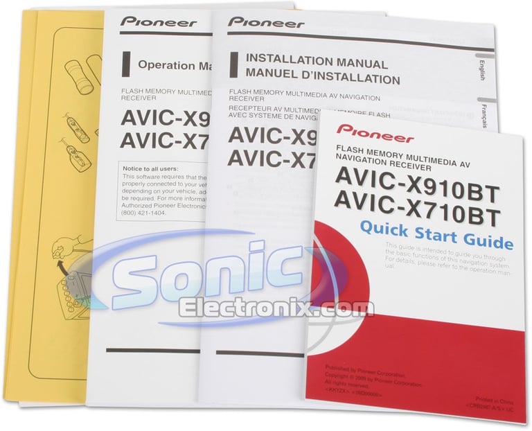 Pioneer AVIC-X710BT Open Box Image 10