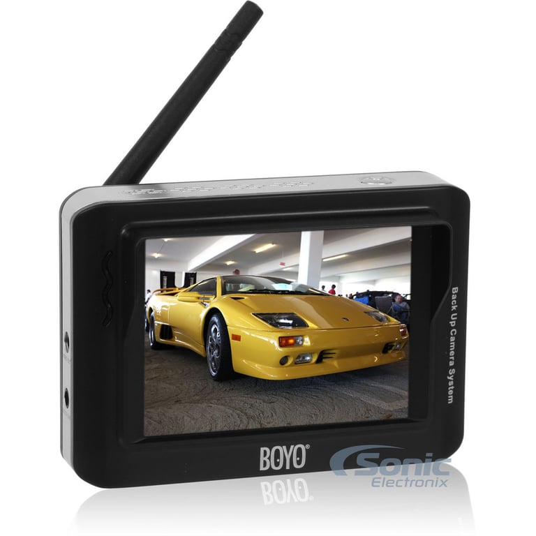 3.6" LCD Digital Wireless Monitor And TX Box Image 1