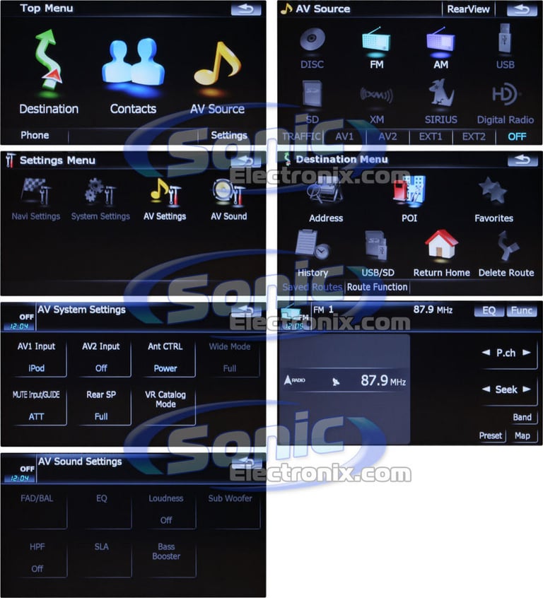 Pioneer AVIC-X710BT Open Box Image 4