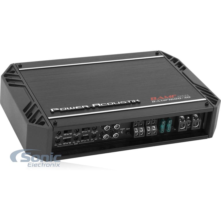 Power Acoustik 4-Channel Amplifier (BAMF1600/4D) Image 1