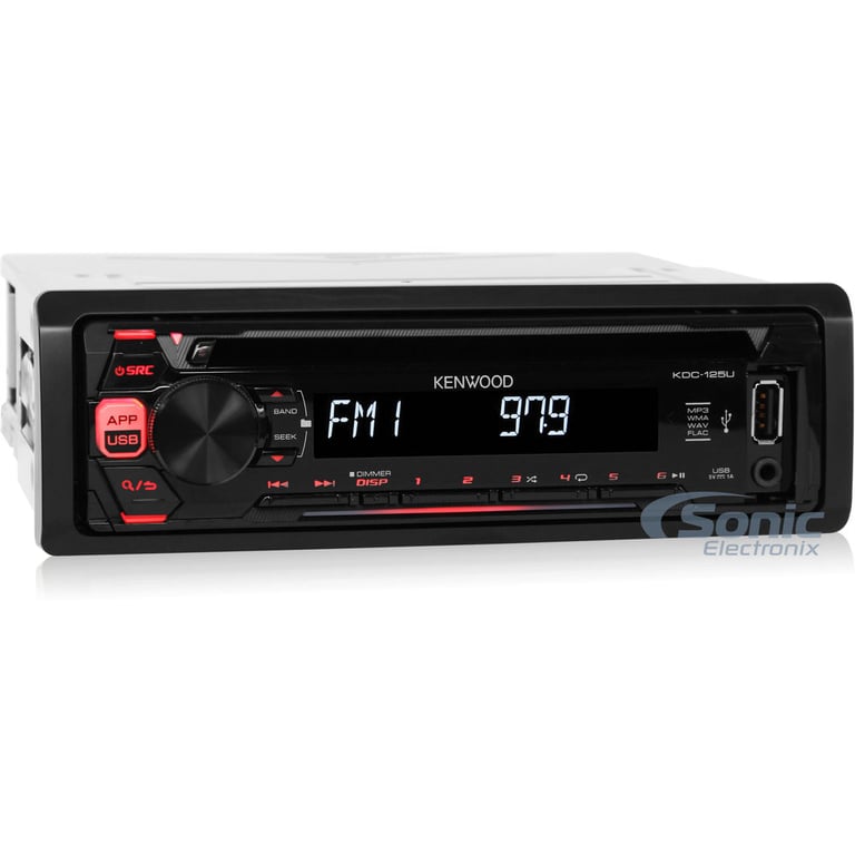 Kenwood KDC-125U Image 1