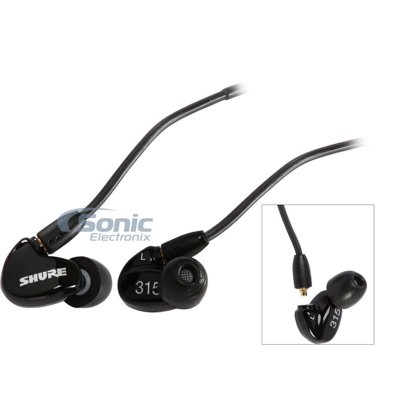 Shure SE315 (Black) Image 1