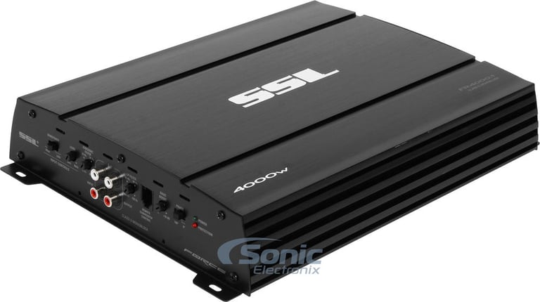 SoundStorm FR4000.1 3000W RMS 1-Ohm Stable Monoblock Amplifier Image 2