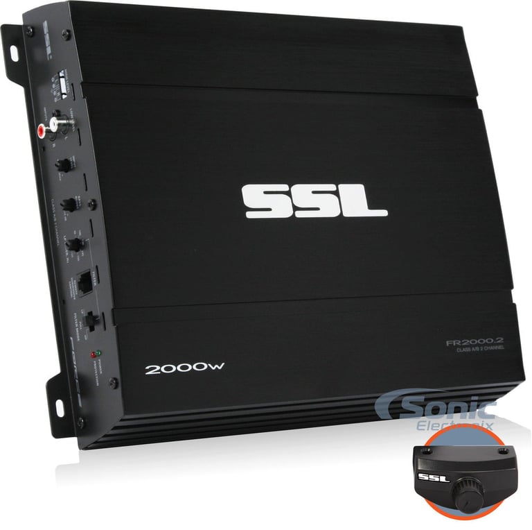 SoundStorm FR2000.2 1000W RMS A/B 2-Channel Amplifier Image 1