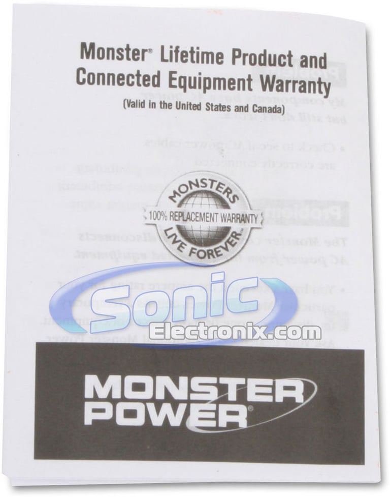 Monster Cable MC BNDL A (Flat Panel Performance Kit) Image 9
