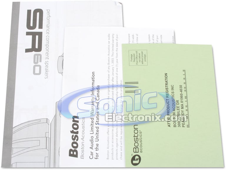 Boston Acoustics SR60 Image 13