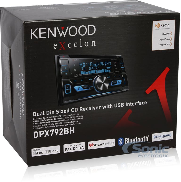 Kenwood eXcelon DPX792BH Image 10