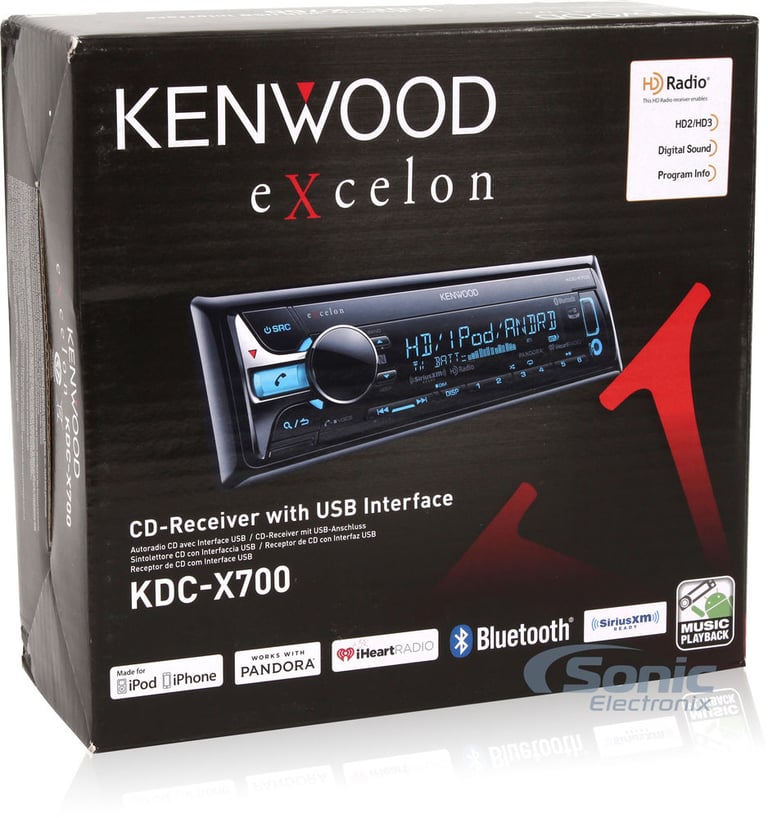 Kenwood eXcelon KDC-X700 Image 14