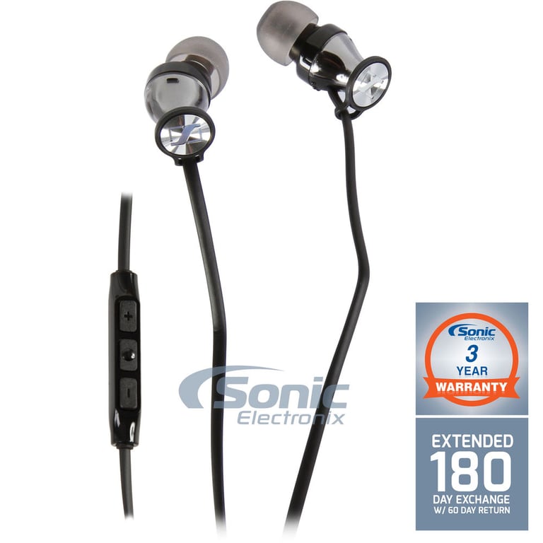 Sennheiser MOMENTUM 2.0 M2 IEI (Black Chrome) + Sonic Electronix Bonus Pack 2 Image 1