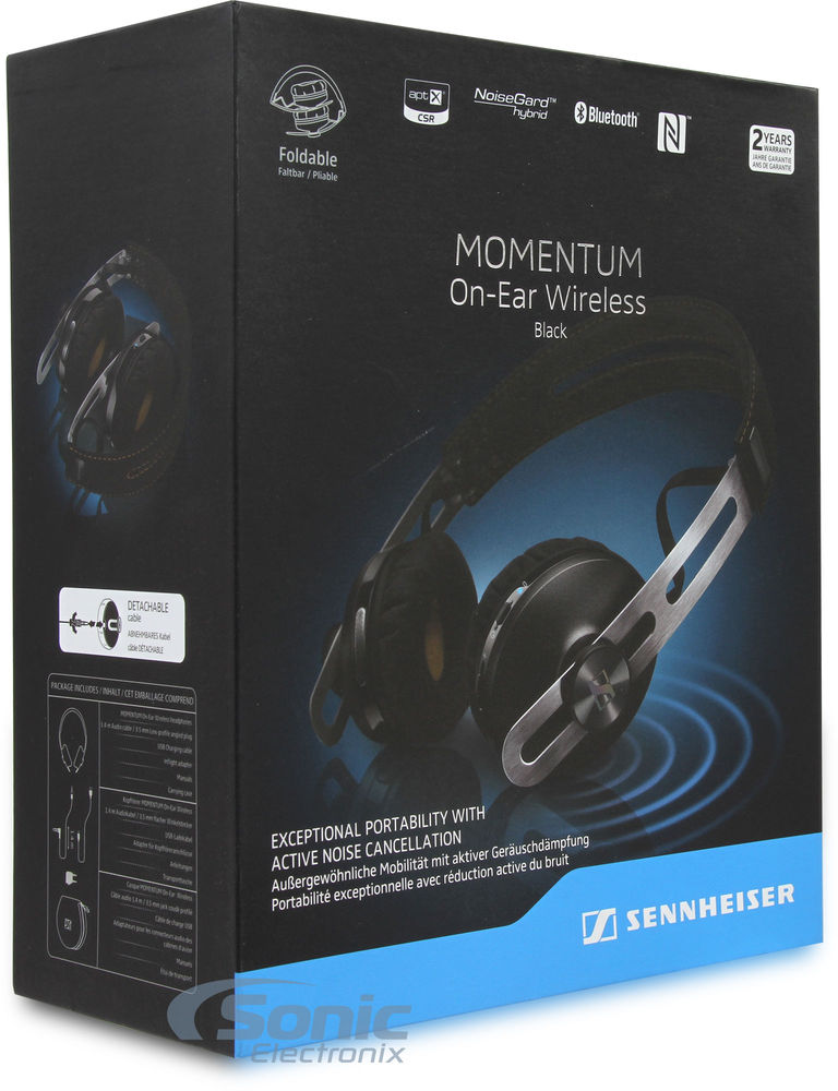Sennheiser Momentum 2.0 (M2 OEBT BLACK) + Sonic Electronix Bonus Pack 2 Image 14