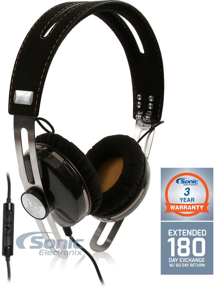 Sennheiser Momentum 2.0 M2 OEG - Black + Sonic Electronix Bonus Pack 2 Image 1