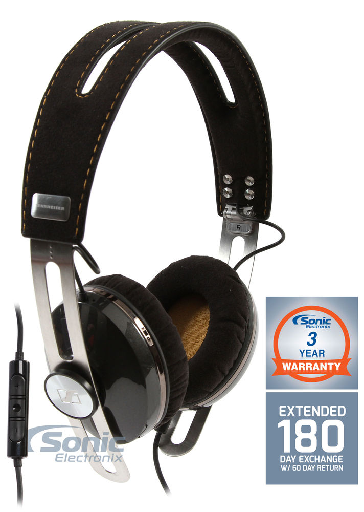 Sennheiser Momentum 2.0 (M2 OEI - Black) + Sonic Electronix Bonus Pack 2 Image 1