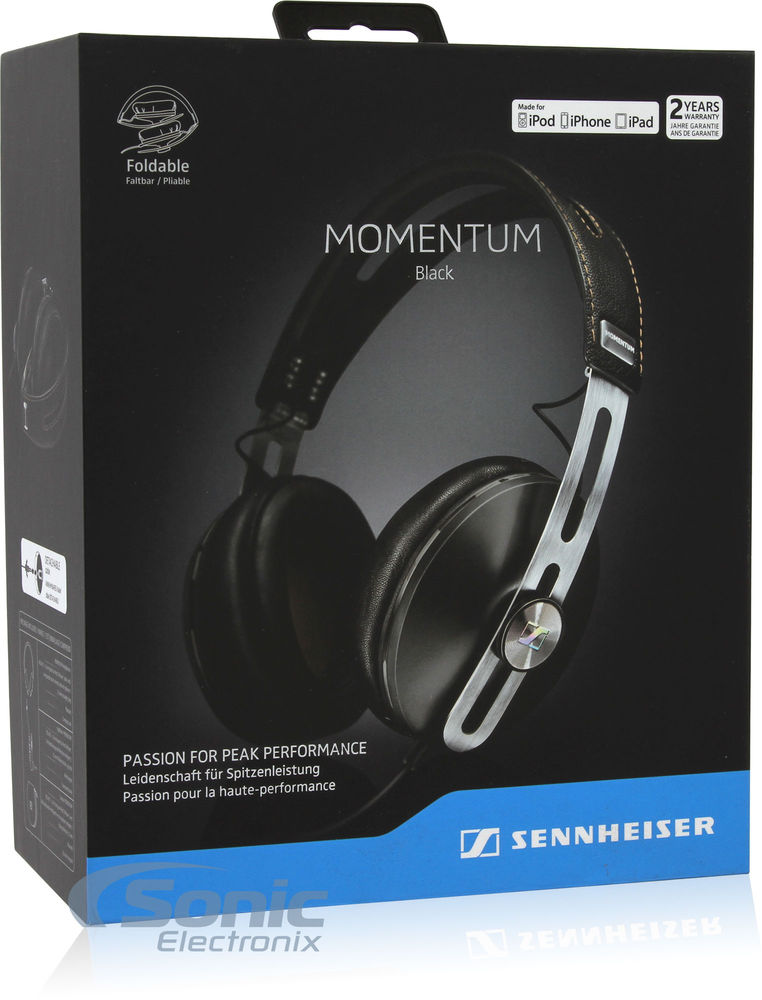 Sennheiser Momentum 2.0 (M2 AEI - Black) + Sonic Electronix Bonus Pack 2 Image 11