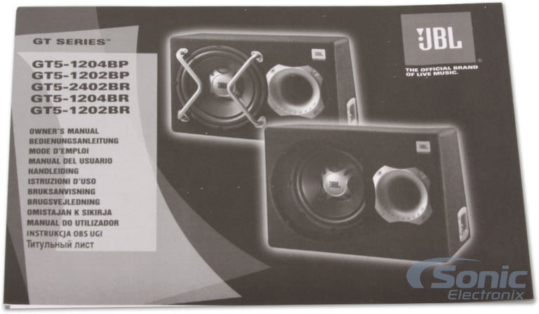 JBL and Infinity 1500 Watt Dual 12" Bass Package Image 5