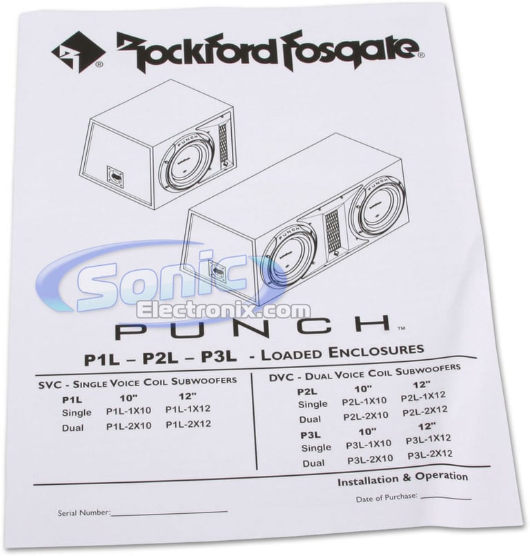 Rockford Fosgate P2L-2X12 Open Box Image 4