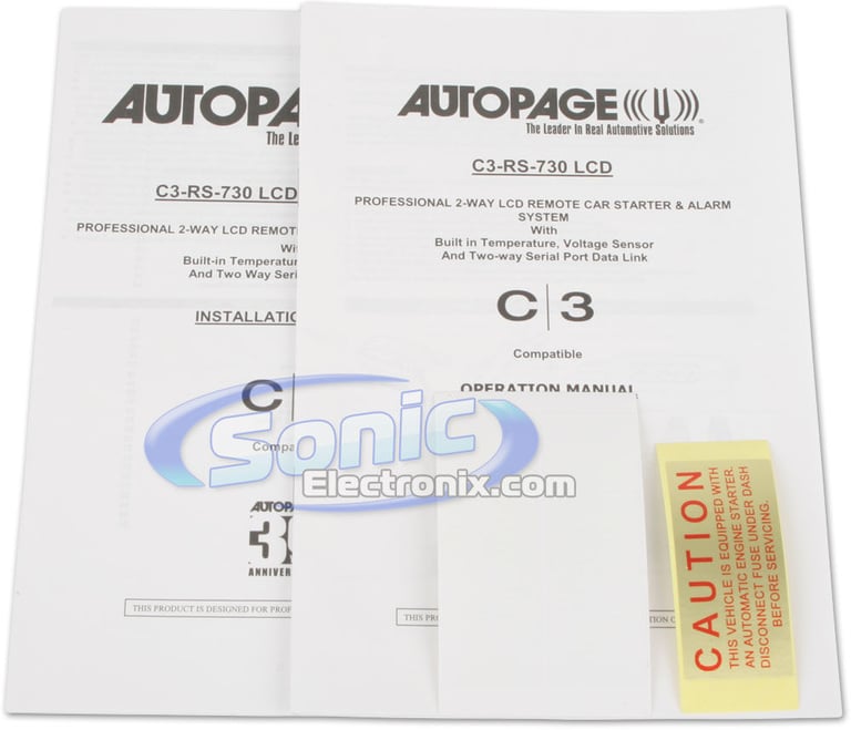 AutoPage C3-RS730 LCD Open Box, Very Good Condition Image 7