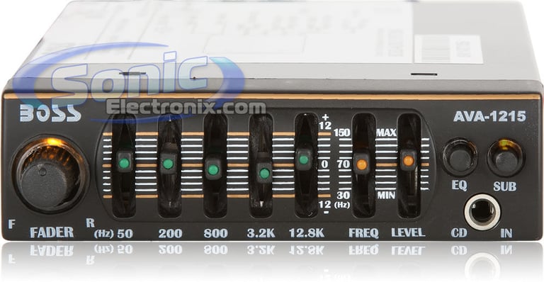 Boss AVA-1215 5-Band Equalizer Image 1